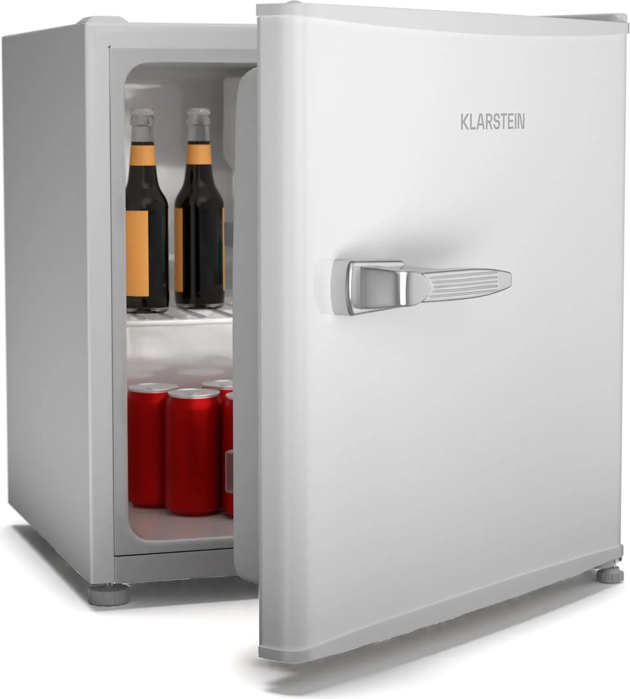 Klarstein Irene Mini hűtőszekrény, Retro, 46L, 37 dB zajszint, EEK D, 0-10 °C