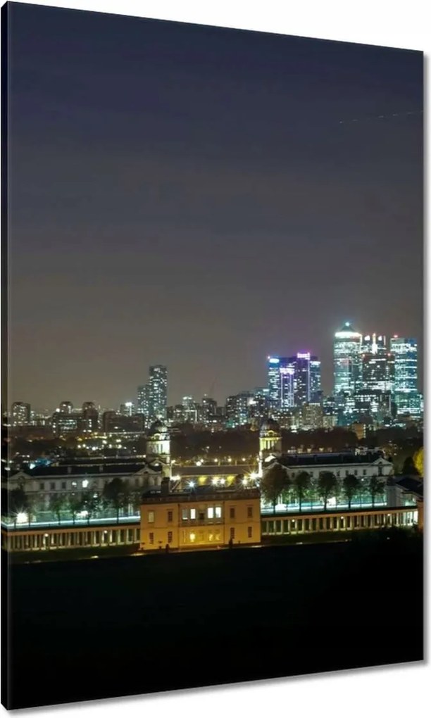 Vászonkép 70x100 London az esti órákban