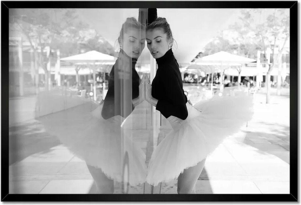 Poszterek keretben 60x40 Balett balerina tánc