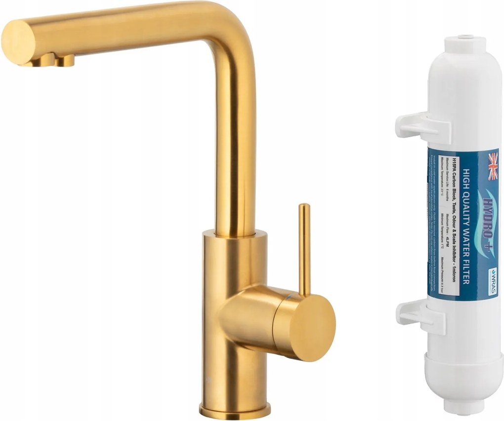 Kfa Konyhai Csaptelep Duero Pure Basic, Arany Hyfro+ Szűrő