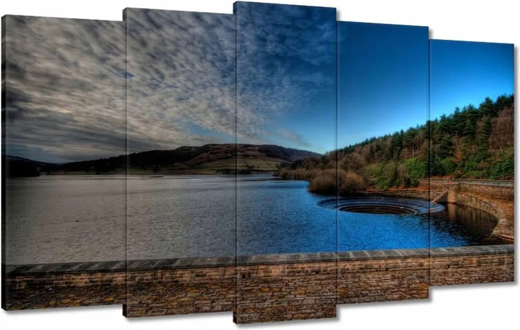 Festmények 100x60 Apró felhők