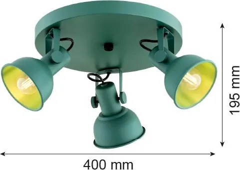 Argon LENORA 6265 Spotlámpa 3x7W/E14 IP20
