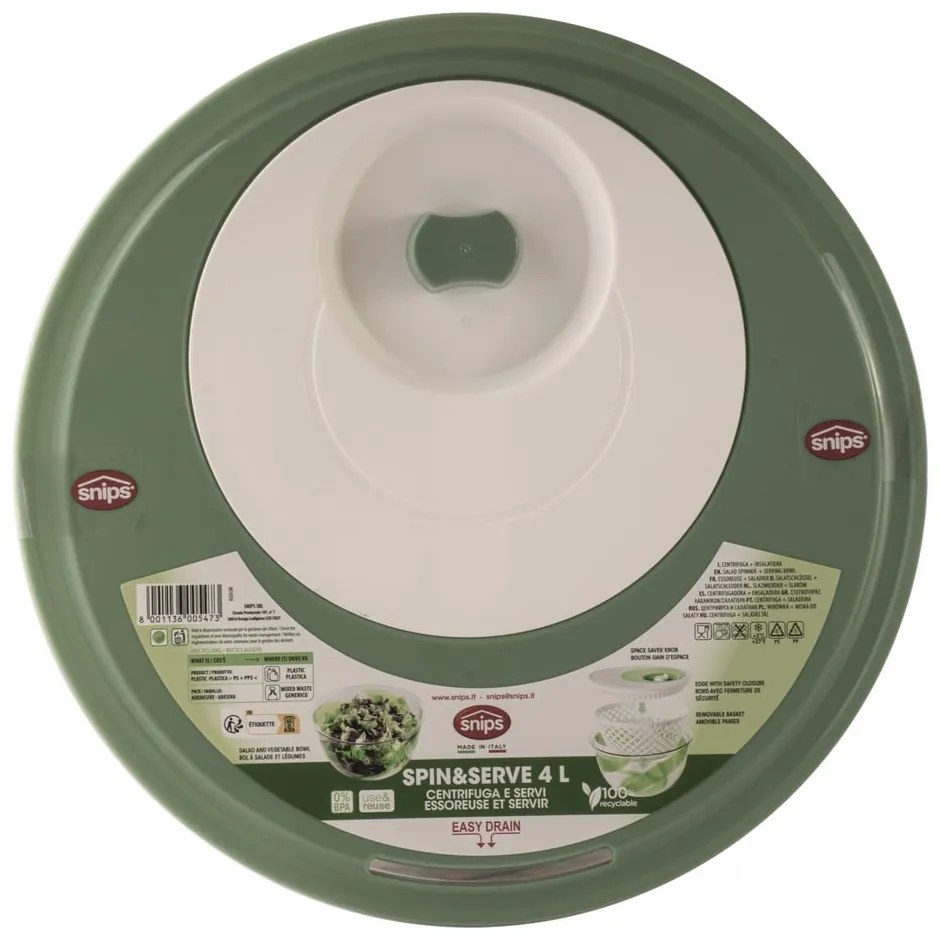 Salátaforgató ø 27 cm Snipslock – Snips