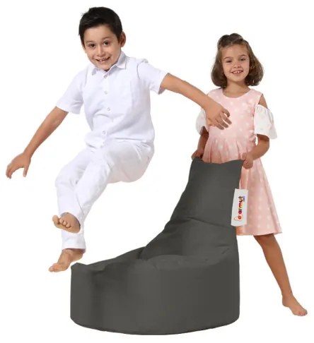 Babzsák 70x70 cm szürke