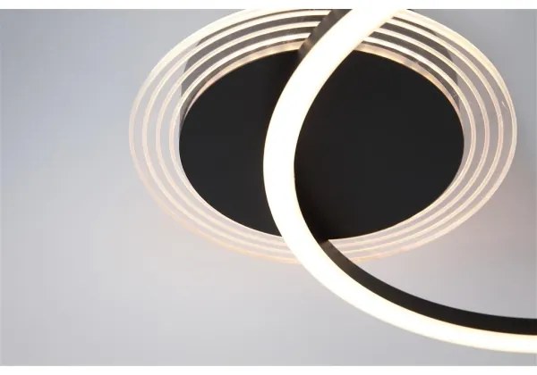 Searchlight 13650BK - LED dimmelhető mennyezeti lámpatest CONTOUR LED/24W/230V 3000K