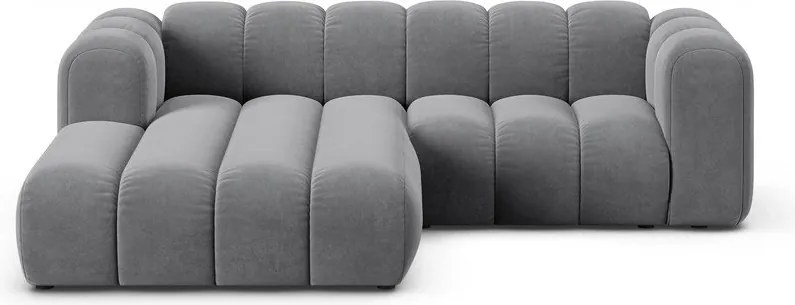 Világosszürke sarokkanapé (bal oldali) Lupine – Micadoni Home