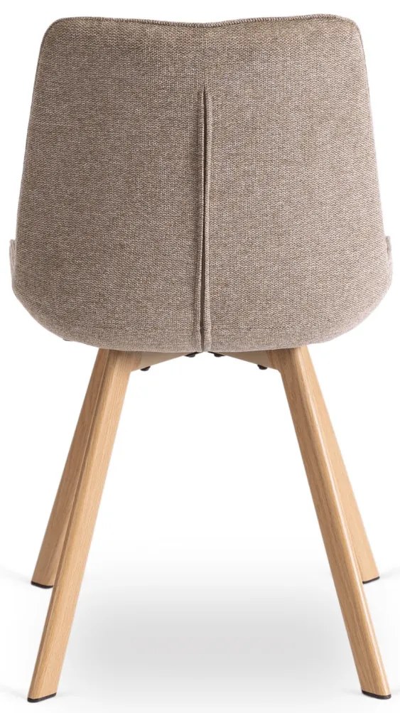 KATHY Kárpitozott Étkezőszék Sötét Bézs Színben