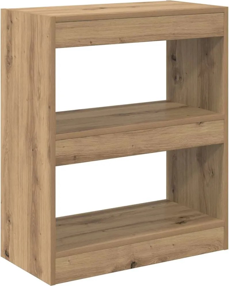 vidaXL Könyvespolc Artisan tölgy 60 x 30 x 72 cm Faanyag