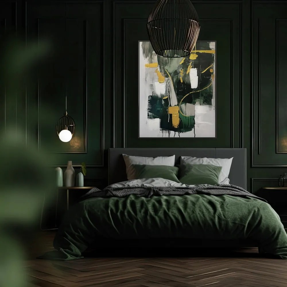 Kép kézzel festett részletekkel 70x100 cm For – Styler