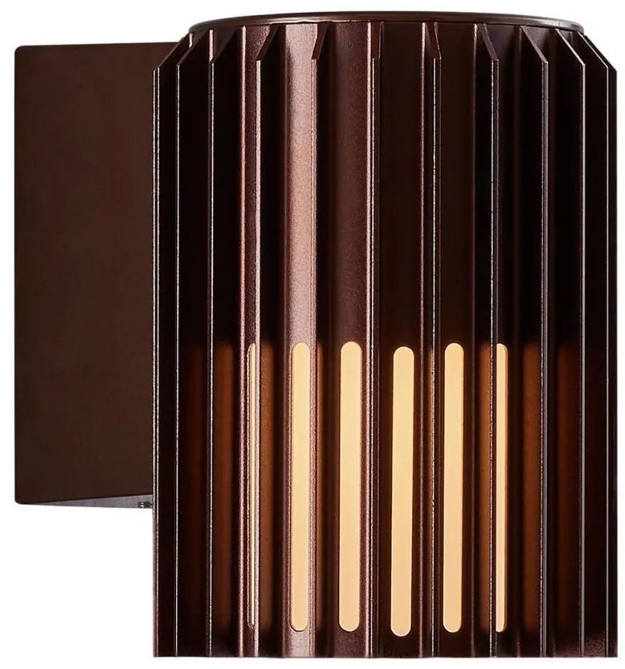 Nordlux - Kültéri fali lámpa ALUDRA 1xE27/15W/230V barna