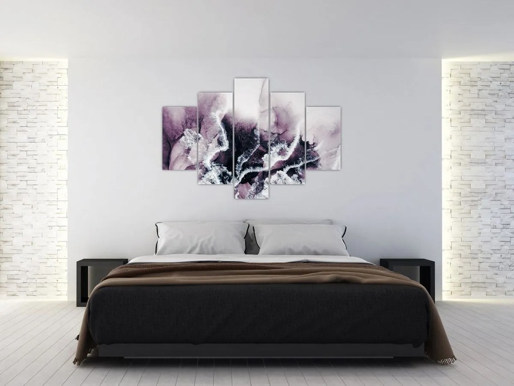 Kép - Lila márvány N⁰2 (150x105 cm)