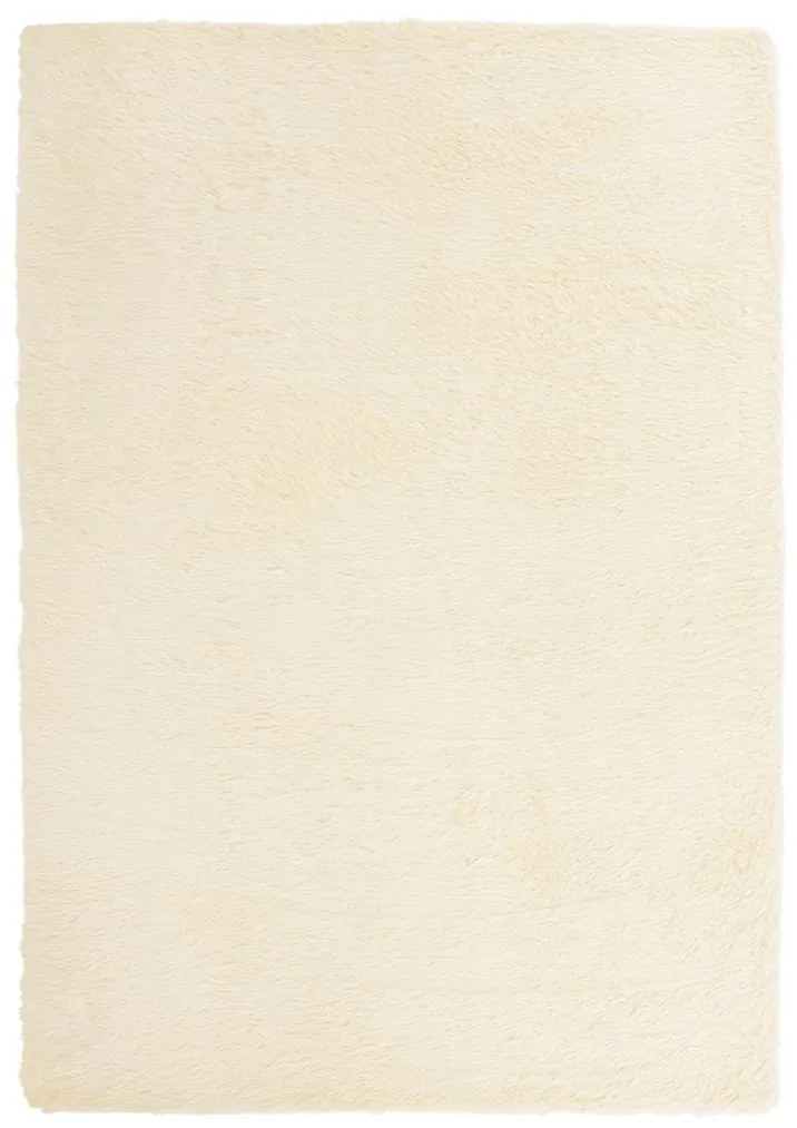 krém poliészter hosszú szálú NAVARRA bozontos szőnyeg 120x170cm