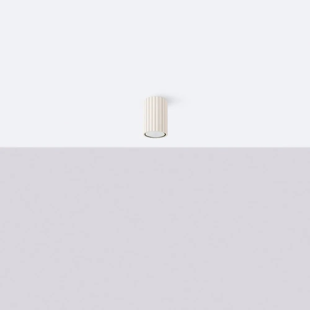 Krémszínű spotlámpa Gleam – Sollux