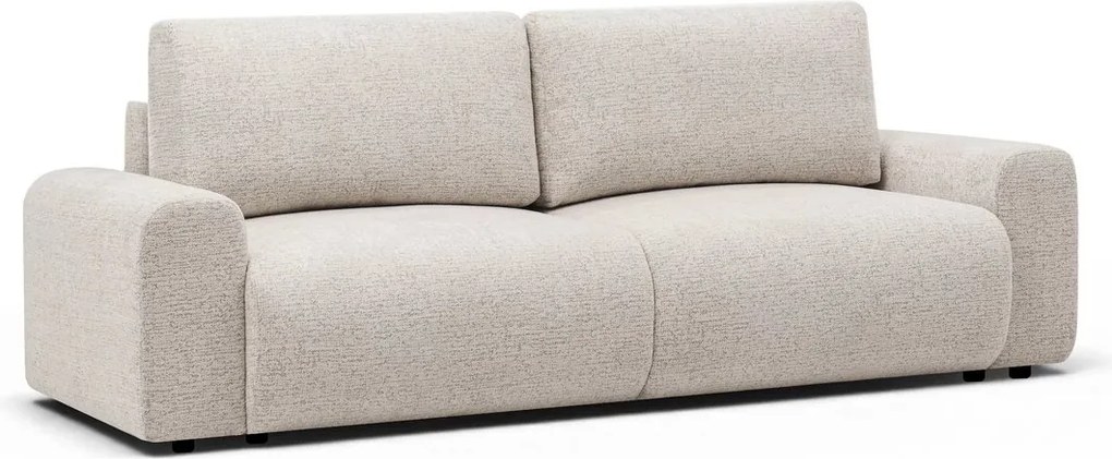 Velamo ágyazható kanapé - világos bézs szövet Bella 05