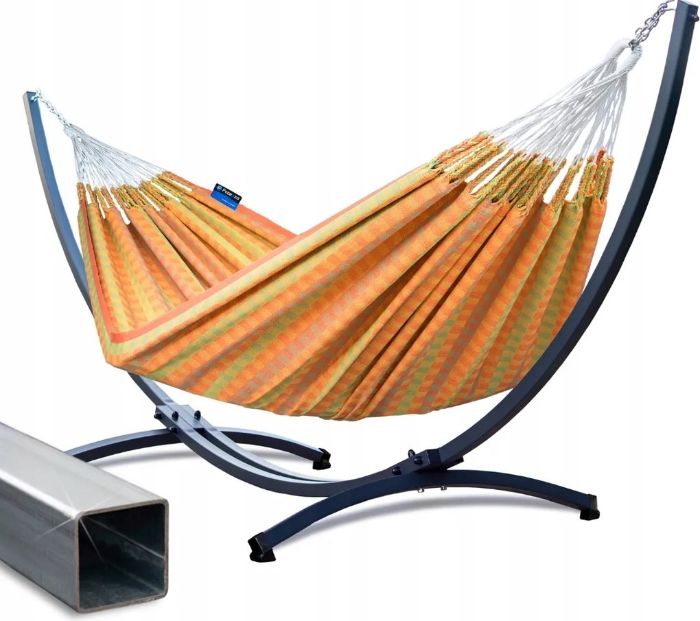 Függőágy horganyzott vázzal Grande kolumbiai függőágy Morena Potenza