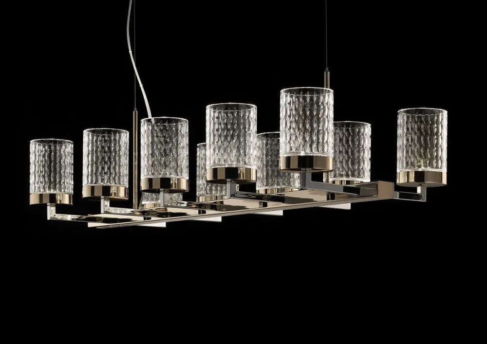 ITALAMP 725-L10 QUARZO Modern Függesztett Lámpa LED IP20