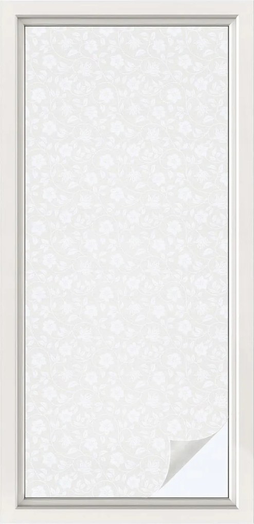 Szélvédőfólia Ablakvédő Virágmintás 50x116 cm