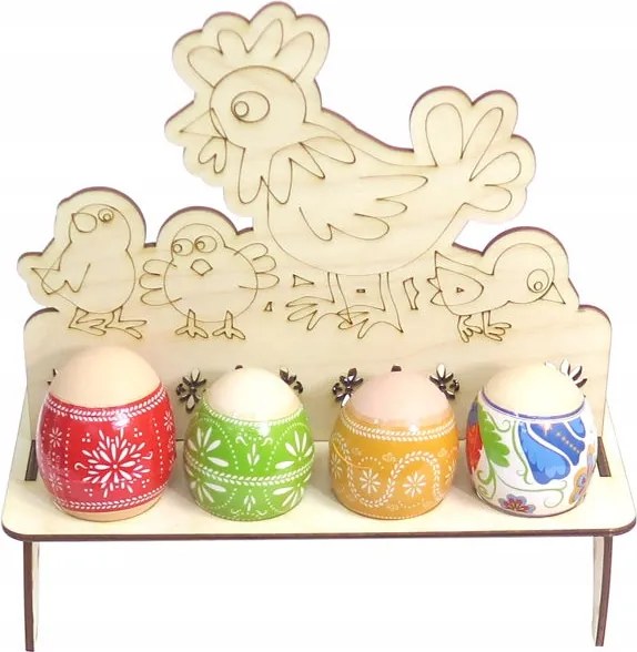 Dekoráció Állvány 8 Tojás Húsvéti Tojás RS11
