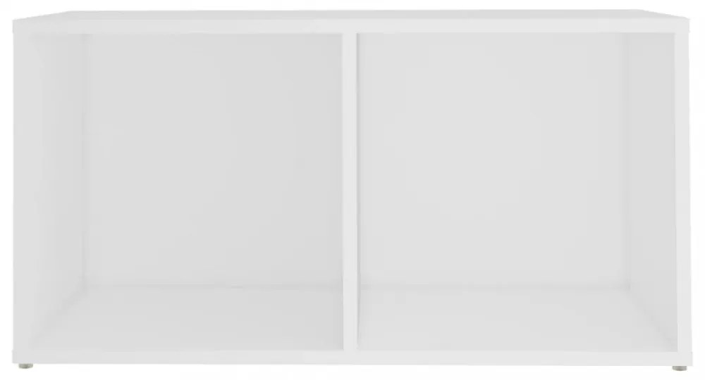 fehér szerelt fa TV-szekrény 72 x 35 x 36,5 cm