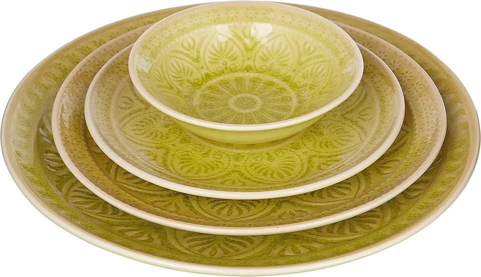 SUMATRA tányér Ø 31cm, lime