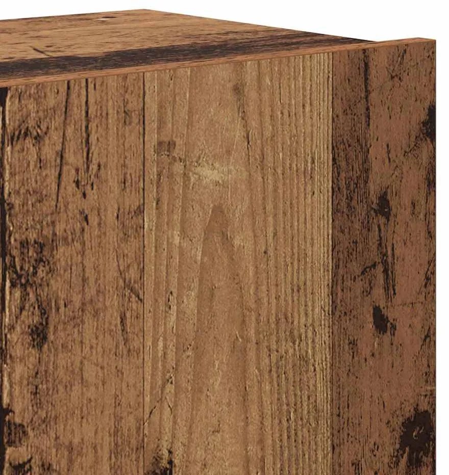 TV szekrény garnitúra 6 pcs Régi fa 80 x 30 x 30 cm faszínű