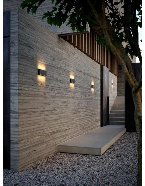 Nordlux - LED Kültéri fali lámpa KINVER LED/10W/230V IP54 fekete