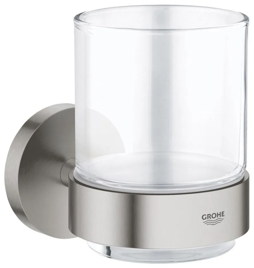 GROHE 41194DC0 - START pohár tartóval, nemesacél