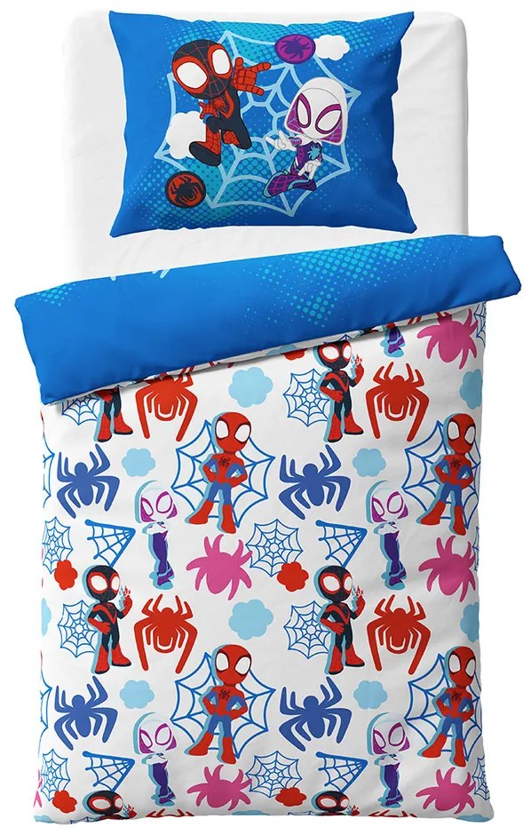 Gyermek ágynemű Spidey Spider Rescue , 140 x 200cm, 70 x 90 cm, 140 x 200 cm, 70 x 90 cm