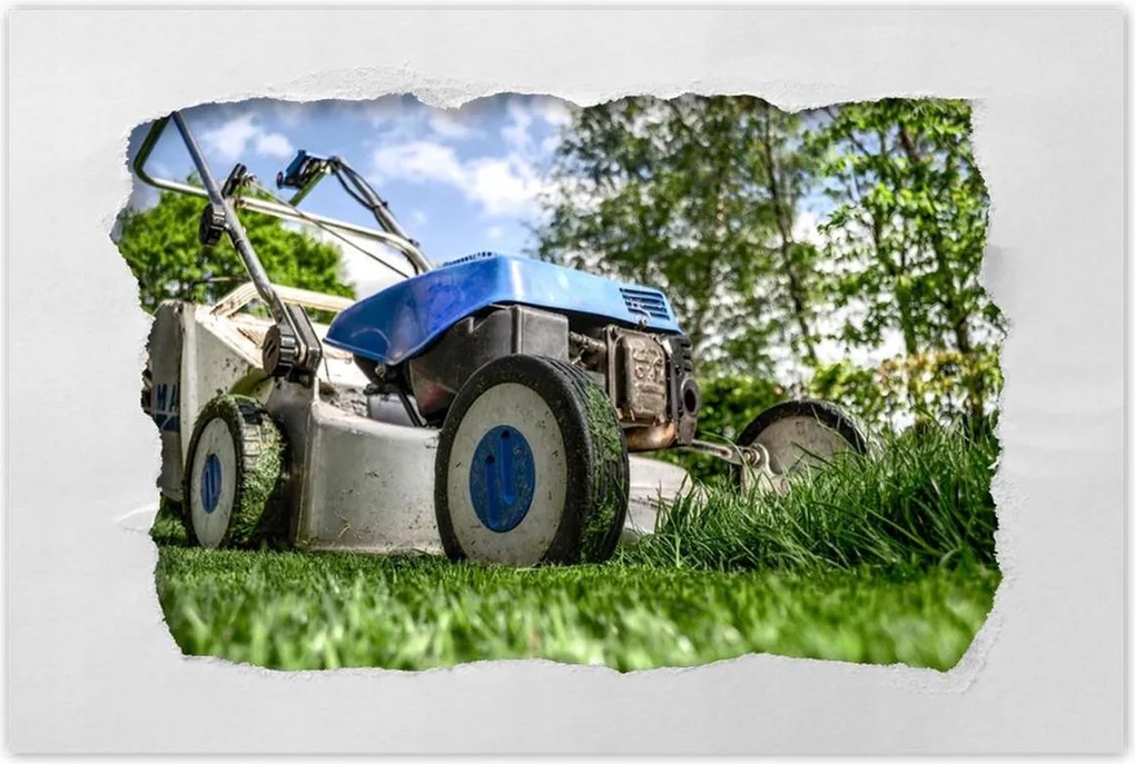 Poszterek 90x60 Benzinmotoros fűnyíró