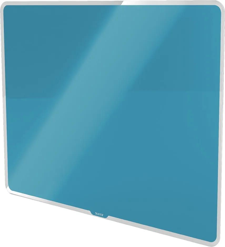 Cosy kék üveg mágnestábla, 80 x 60 cm - Leitz