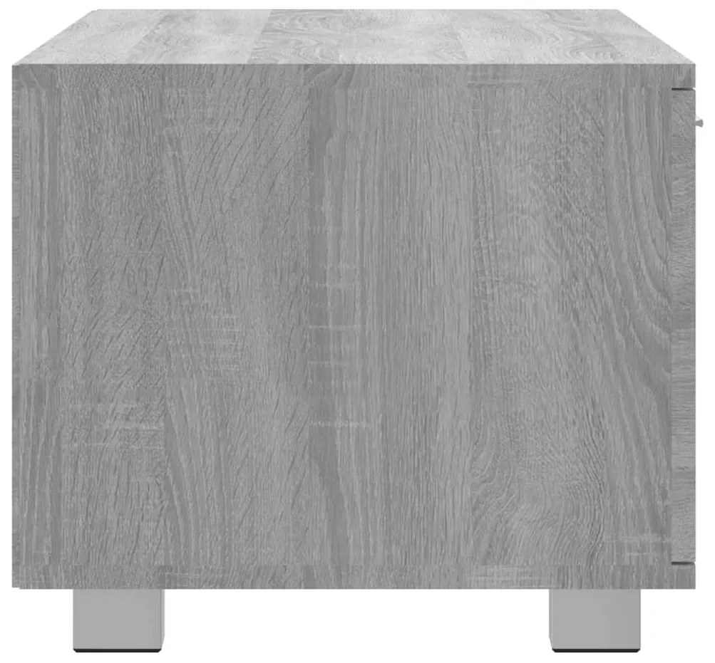 szürke sonoma színű szerelt fa TV-szekrény 120 x 40,5 x 35 cm