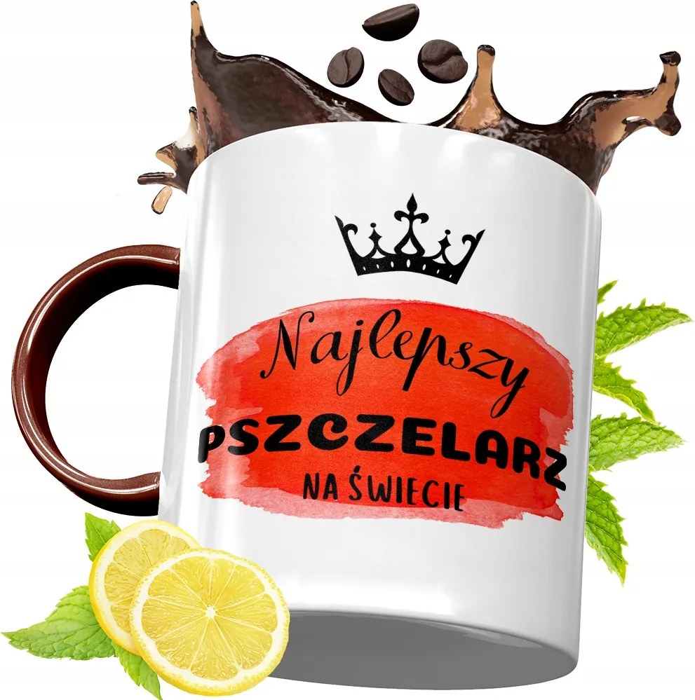 Bordó Bögre Méhésznek Születésnapra Ajándék fényképes nyomattal