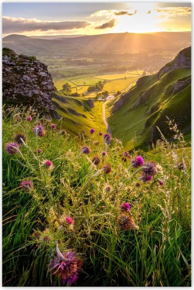 Poszterek 60x90 Gyönyörű tájkép Kilátás