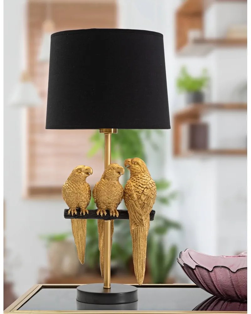 Parrots fekete állólámpa - Mauro Ferretti