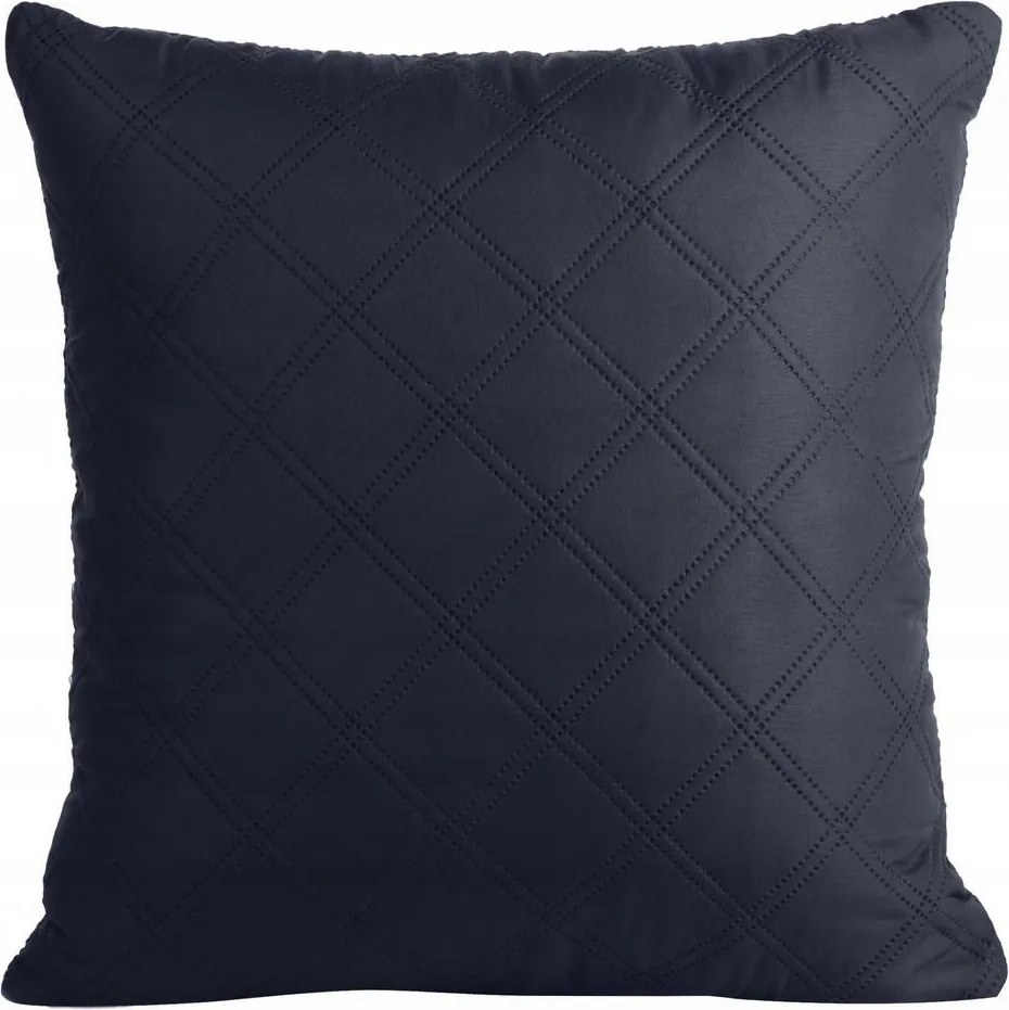 Párnahuzat 40x40 Boni 3 sötétkék geometrikus rombusz