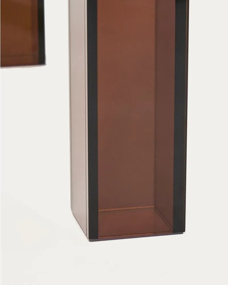 Üveg étkezőasztal 90x160 cm Adularia – Kave Home