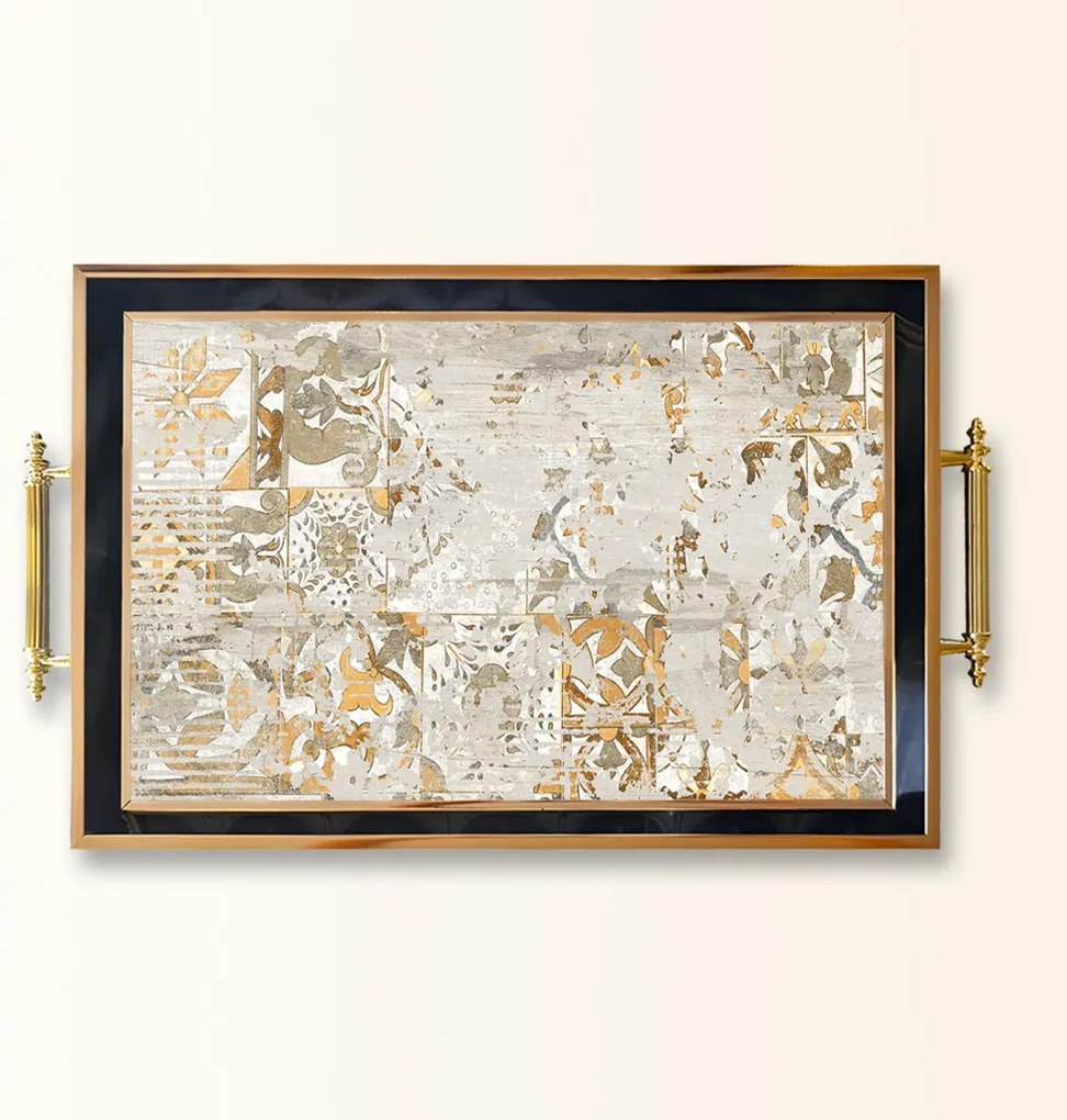 Üveg tálca, 38×24 cm – TPA9879