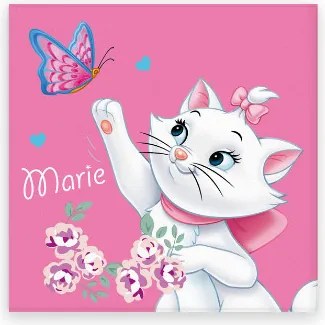 Disney Marie cica Butterfly kéztörlő, arctörlő, törölköző 30x30cm