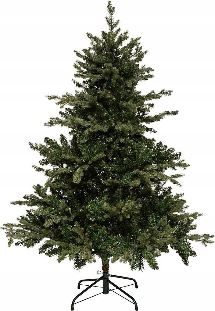 Műfenyő 150 CM Fém Állvánnyal Műanyag Átmérő 95CM