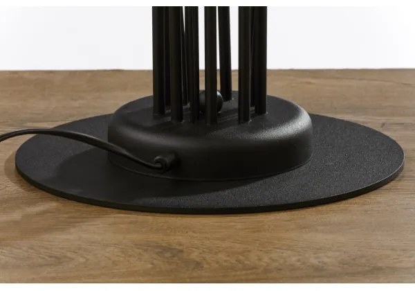 Jupiter 2058 - GLORIOSA állólámpa 9xG9/14W/230V fekete