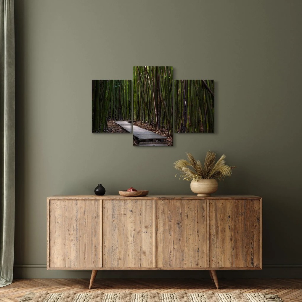 Kép - A bambuszok között (90x60 cm)
