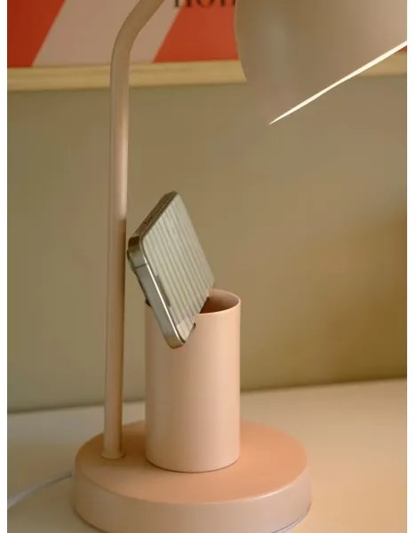 Nordlux - Asztali lámpa DEVONE 1xE27/15W/230V rózsaszín