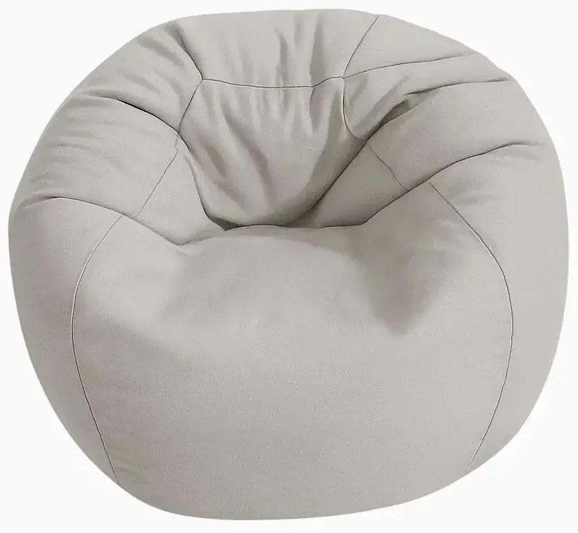 XL beltéri babzsákfotel - szürke