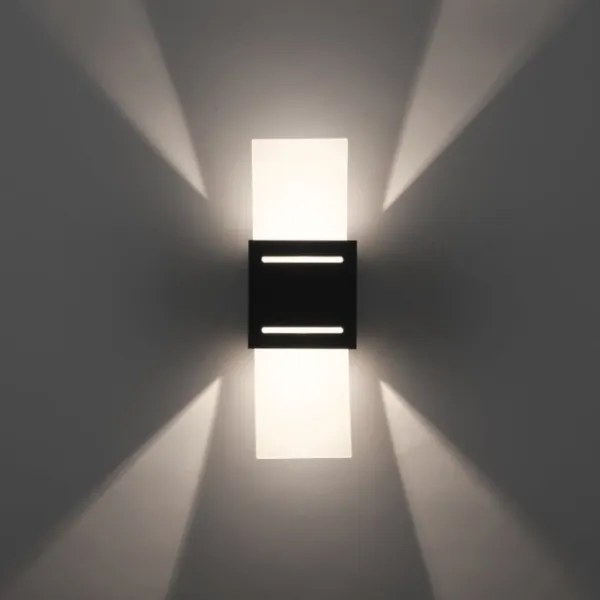 Paul Neuhaus 9007-13 - Fali lámpa ORMA 1xG9/40W/230V fekete