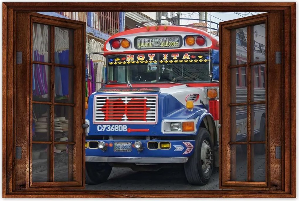 Poszterek 60x40 Busz Haszongépjármű