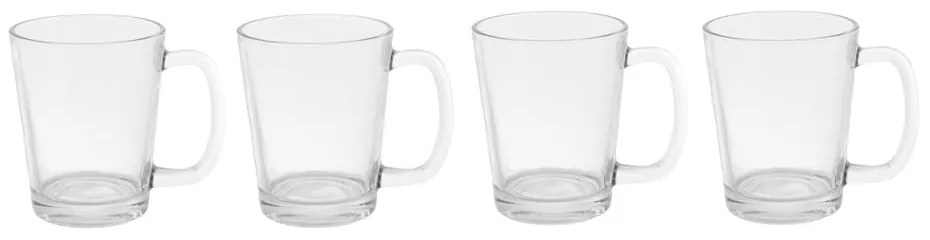 Üveg bögre szett 4 db-os Torta – Premier Housewares