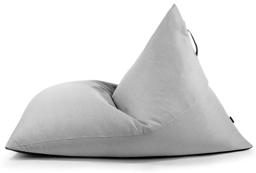 Világosszürke babzsákfotel Razz – SLOWDOWN