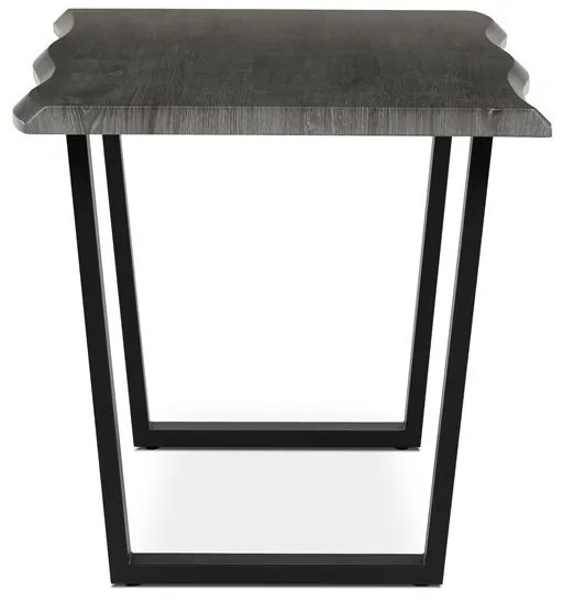 Étkezőasztal 140×80 cm, MDF, Szürke Tölgy. HT-F4214 GREY