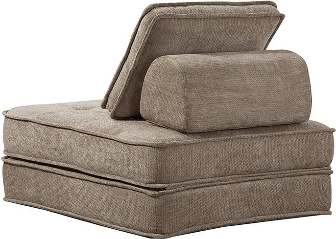 CALMERO kinyitható, multifunkciós kanapé – világosbarna