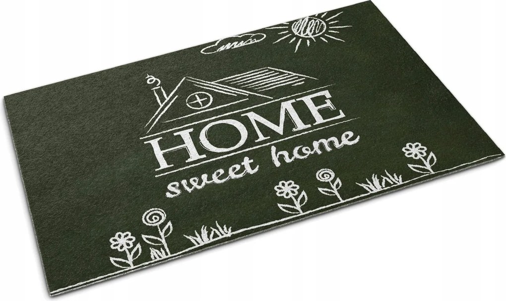 Lábtörlő Sweet Home nyomtatással Méret 60x40 cm